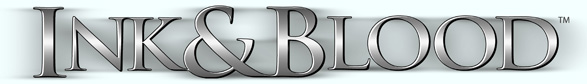 Ink and Blood logo. Ink&Blood.
